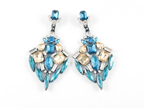 Stylish and Modern Design With Turquoise Color Fashion Earrings