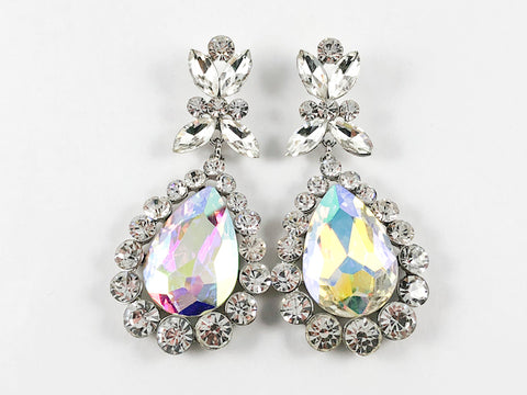 Fancy Aurora Borealis Color Dangle Fashion Earrings