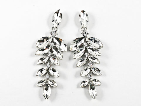 Long Multi Branch Dangling Design Fashion Earrings
