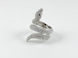 Classic & Fine Snake Wrap Design Brass Ring