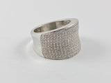 Classic Fine Pave Brass Ring