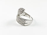 Elegant Beautiful Snake Design Brass Ring
