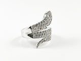 Elegant Beautiful Snake Design Brass Ring
