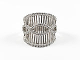 Modern Stylish Wire Design Brass Ring