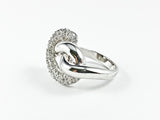 Casual Delicate Dainty Knot Brass Ring