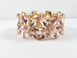 Elegant Butterfly Designed Stones Pink Fashion Bracelet