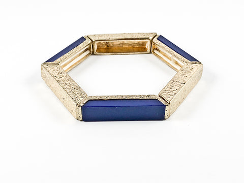 Modern Unique Shape Geometric Stretch Fashion Bracelet