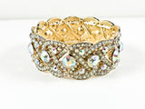 Fancy Stylish Vintage Pattern Aurora Borealis Design fashion Bracelet