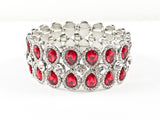 Classic Fancy Red Pear Shaped Fashion Bracelet