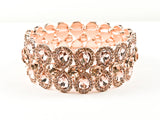 Classic Fancy Light Pink Pear Shaped Fashion Bracelet