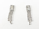 Stylish Layered Crystal Statement Earring Necklace Fashion Set