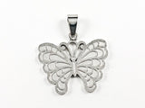 Elegant Cute Butterfly Brushed Steel Set