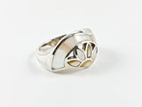 Unique Vintage Rising Sun Design Silver Ring