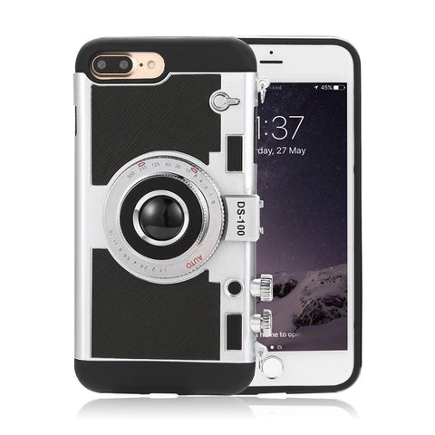 Camera Design Case For iPhone Models